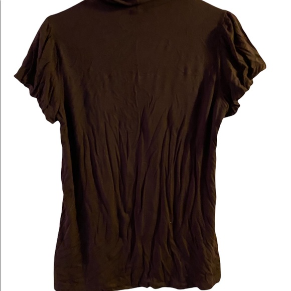 VINTAGE Brown Top Size small BY ISPIRI - Picture 3 of 7